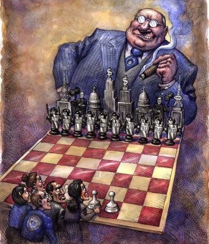 Capitalismo y tablero de ajedrez